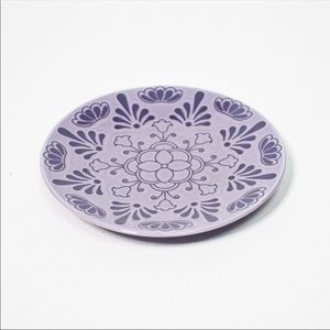 H&M Porcelain Plate S Purple Patterned